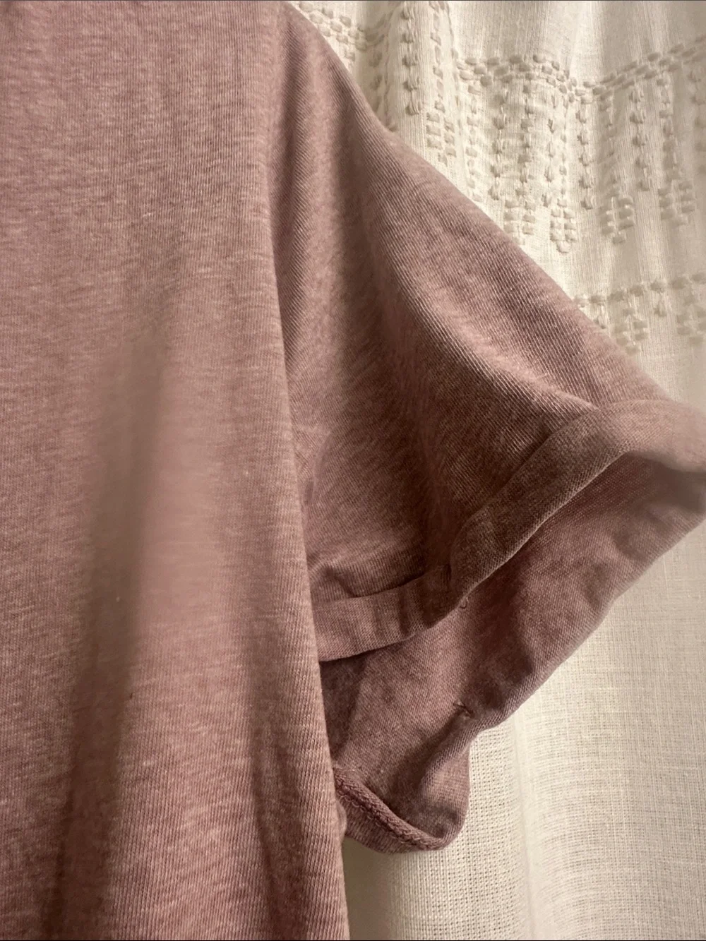 Maurices Mauve Pet Graphic Tee with Paw Print